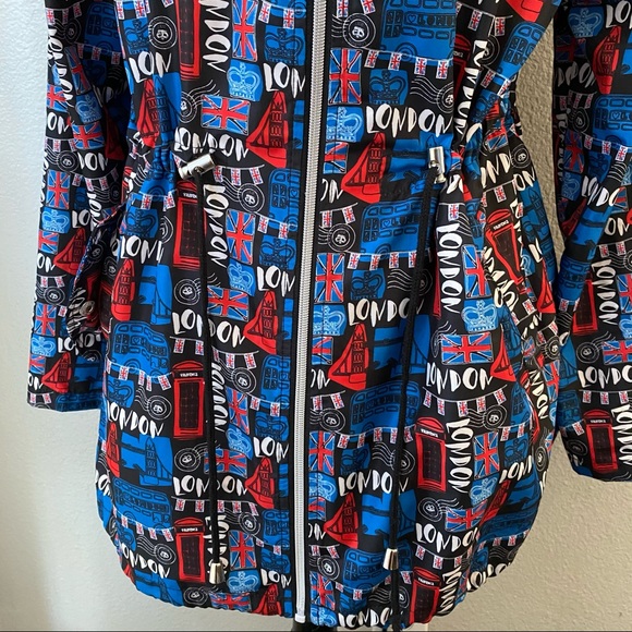 PARKA IN A POCKET Jacket Souvenir LONDON Novelty M - Picture 7 of 9